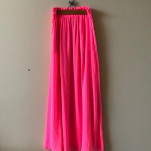 Hot pink summer fashion skirt🕶